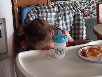 5-22-02sleeping highchair